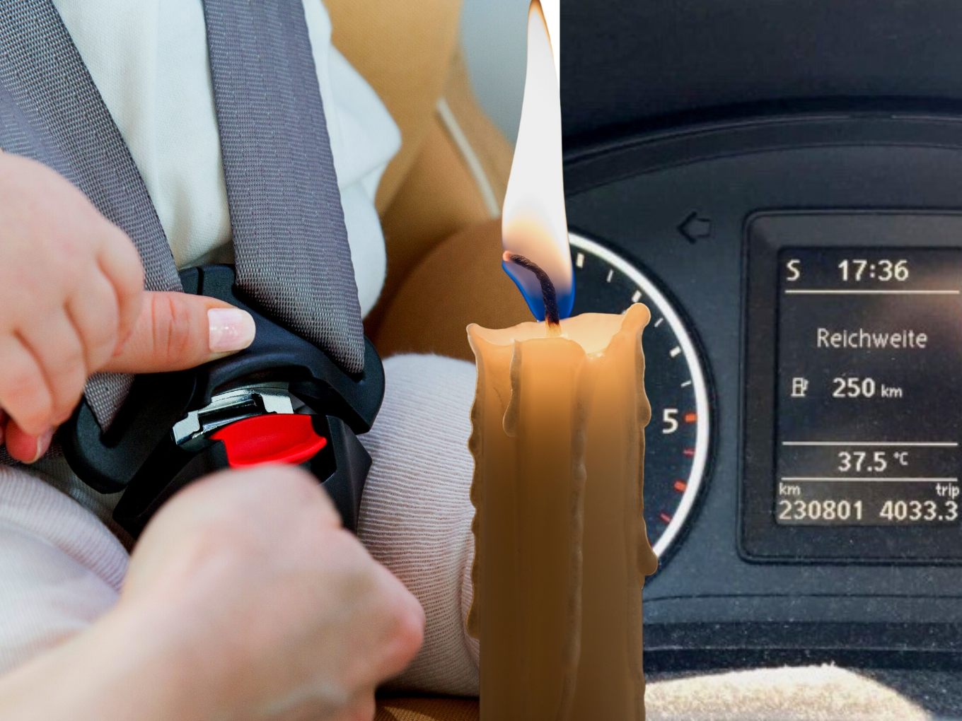 Oma lässt Baby und Hund bei Hitze alleine im Auto Oma lässt Baby und Hund bei Hitze alleine im Auto