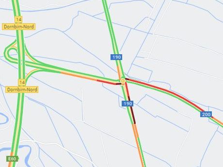 Rund um den Kreisverkehr Dornbirn-Nord kommt es am Donnerstagmorgen zu erhöhtem Verkehrsaufkommen.