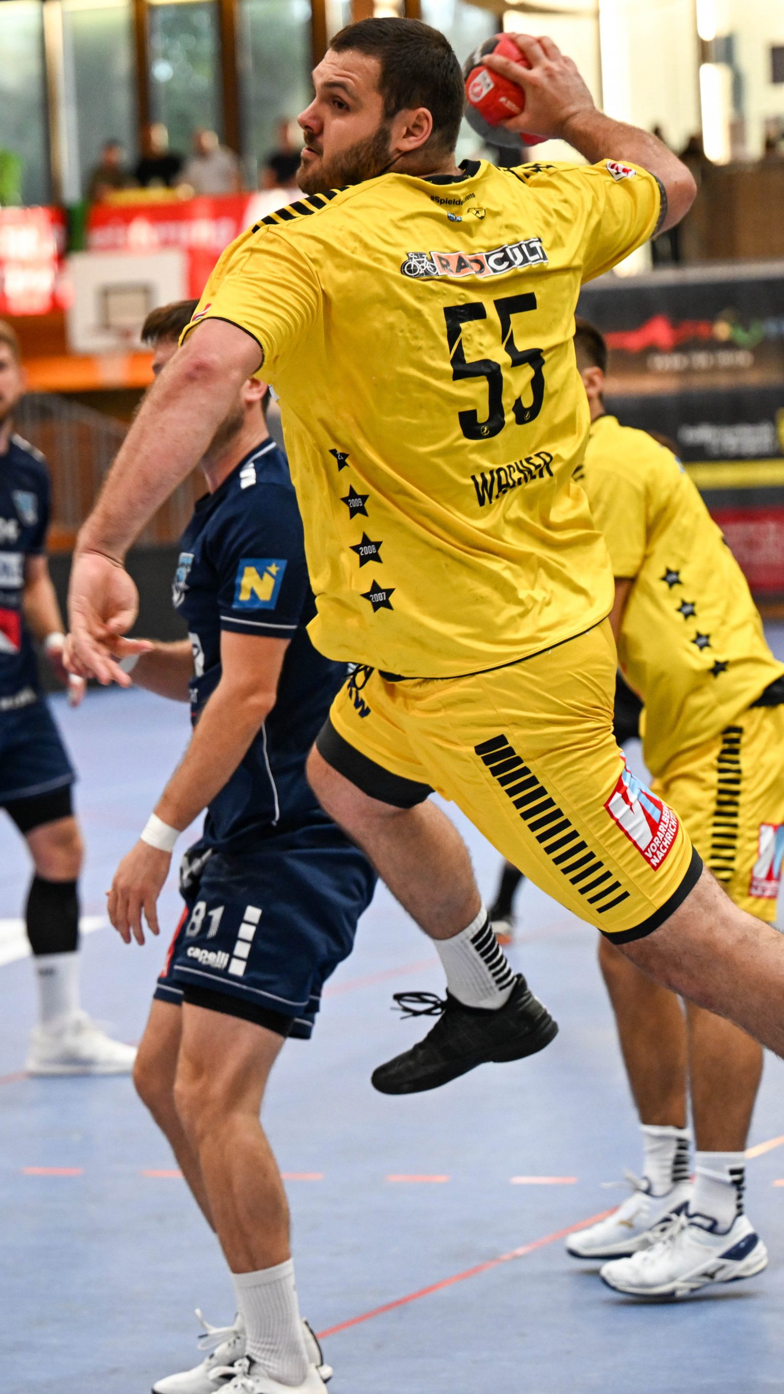 Tobias Wagner und Co. feierten gegen Vöslau am Ende einen souveränen Sieg.