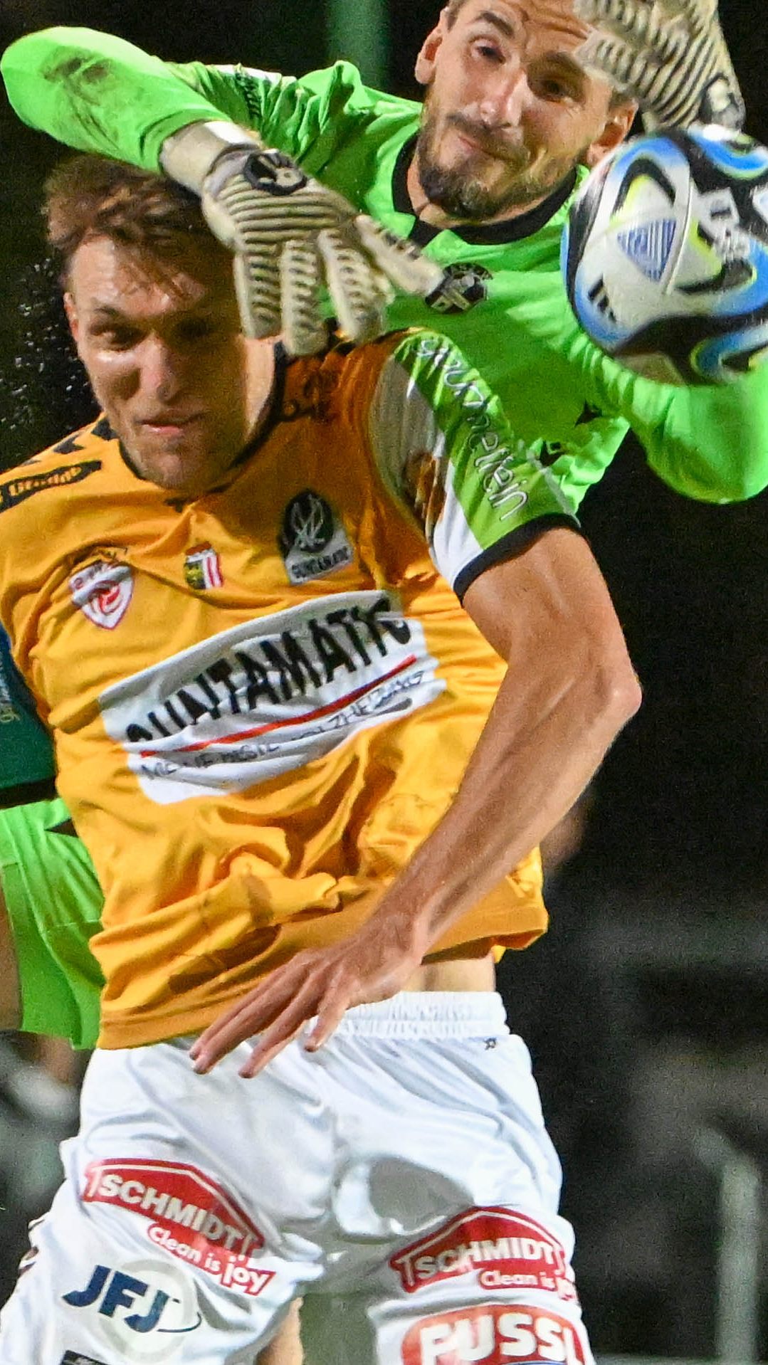 Bregenz-Torhüter Flückiger war heute nicht zu überwinden.