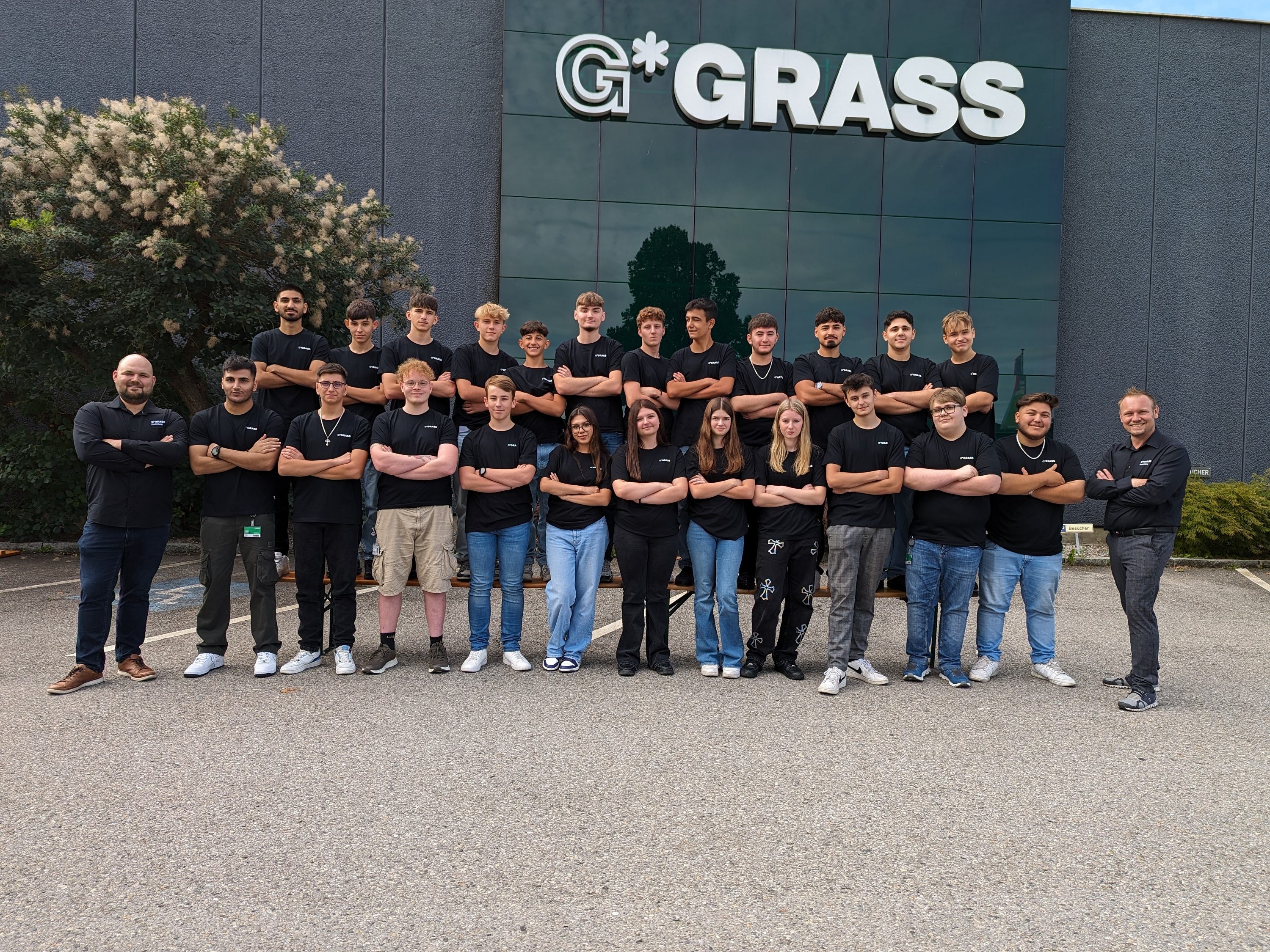 Lehrbeginn für 23 Nachwuchsfachkräfte bei GRASS in Vorarlberg. Lehrbeginn für 23 Nachwuchsfachkräfte bei GRASS in Vorarlberg.