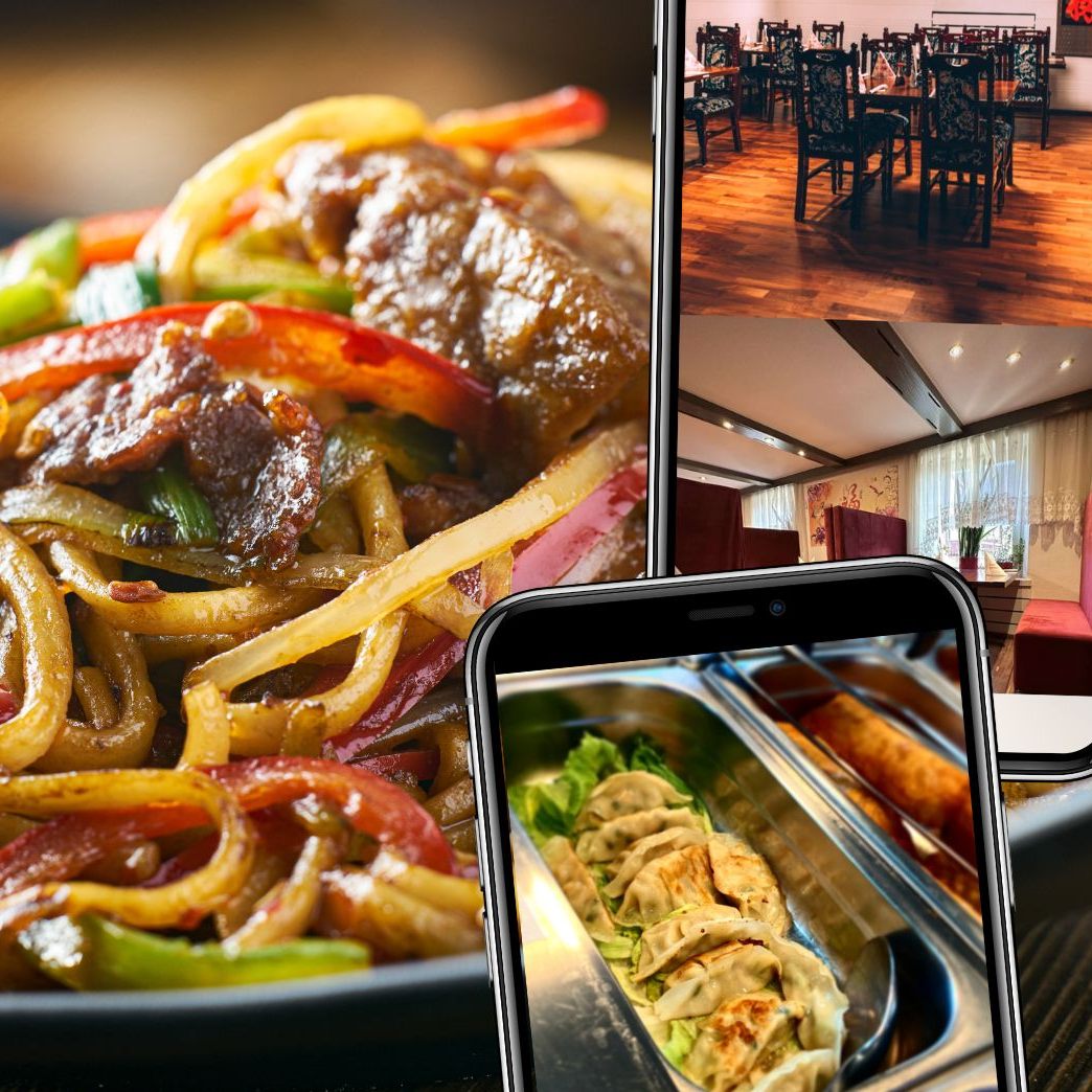 Die Speisekarte im Haus Lin bietet von Salaten über Reis- und Nudelgerichte sowie Fleisch- und Fischspezialitäten bis hin zu süßen Desserts alles, was das Herz begehrt.