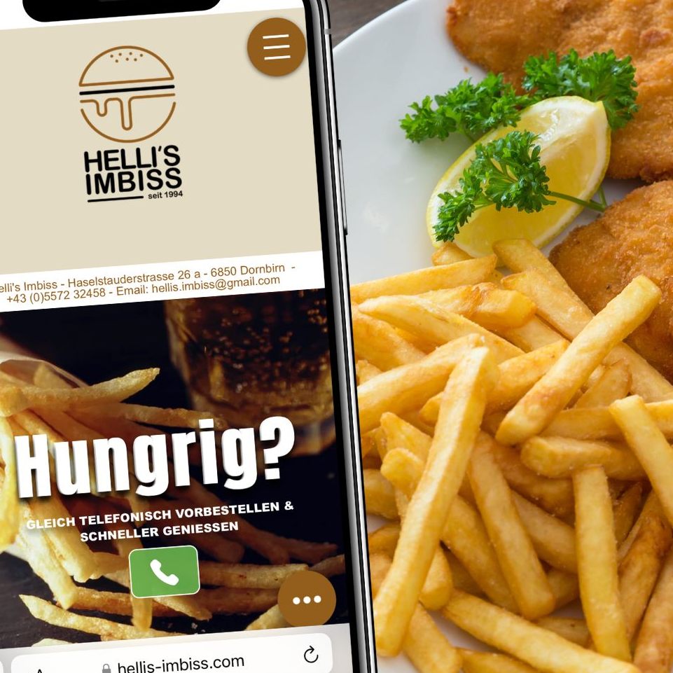 Bei Helli's Imbiss ist für alle etwas dabei.