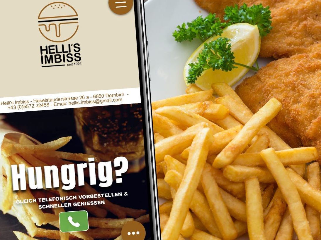 Bei Helli's Imbiss ist für alle etwas dabei. Bei Helli's Imbiss ist für alle etwas dabei.