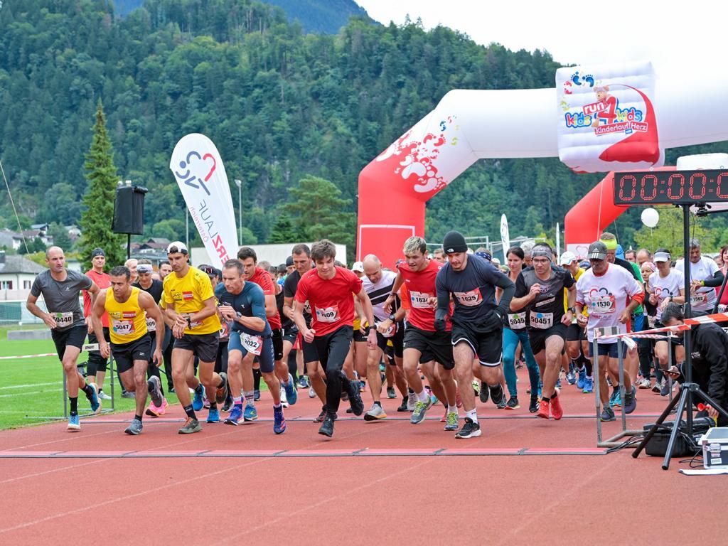 Start zum Herzlauf Vorarlberg