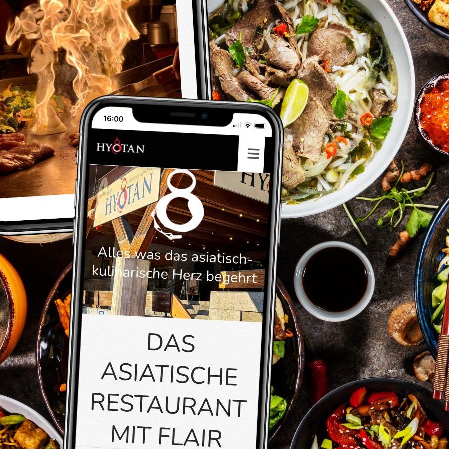 Das Hyotan bietet eine große Auswahl an asiatischen und insbesondere thailändischen Gerichten - immer frisch und köstlich zubereitet.