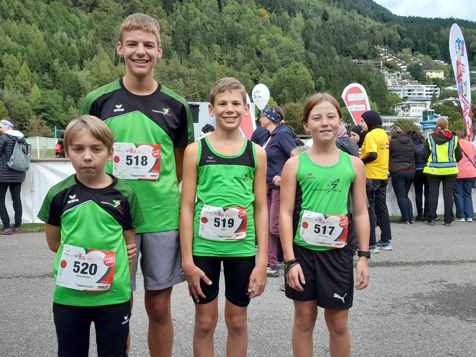 TS-Weiler bei Herzlauf 2023 in Bludenz dabei