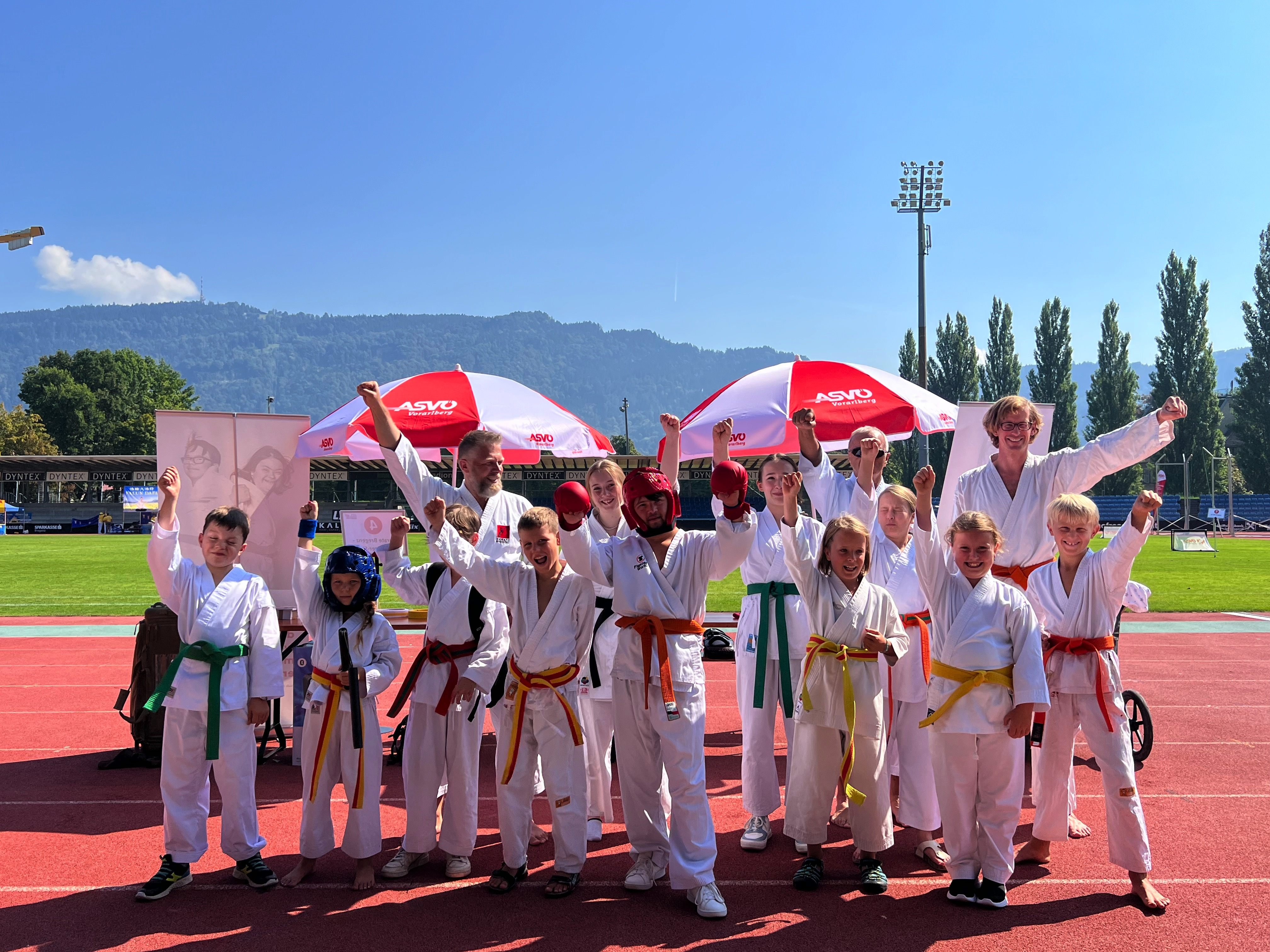 Karate Bregenz beim Familiensporttag