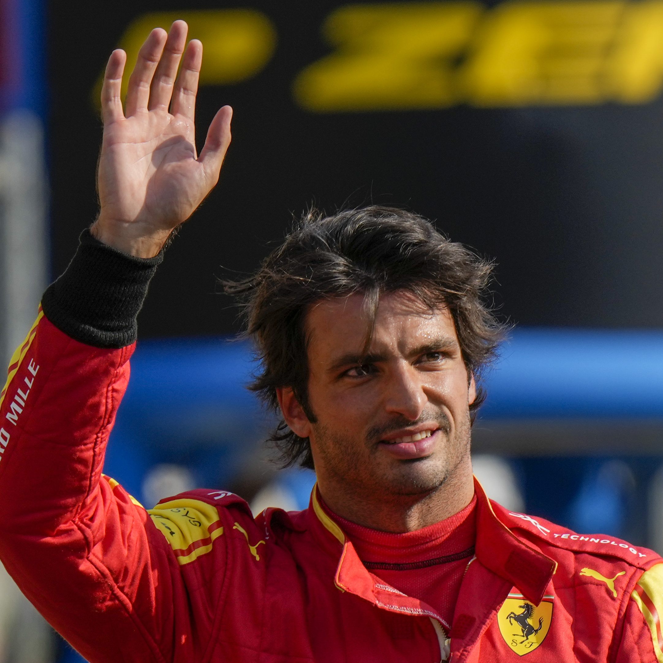 Carlos Sainz holte sich die F1-Pole Position in Monza.