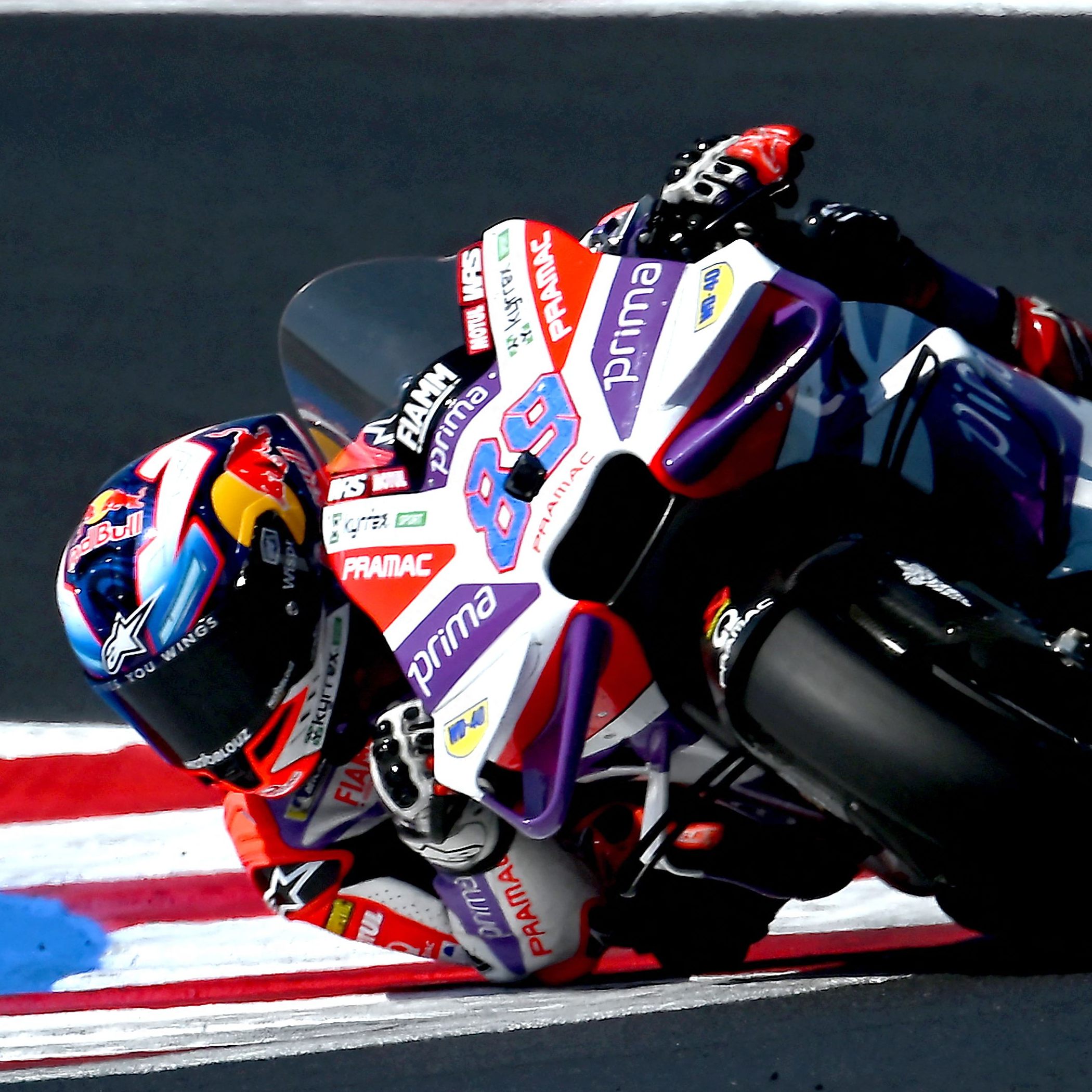 Jorge Martin für im Sprint von Misano von Pole zum Sieg.