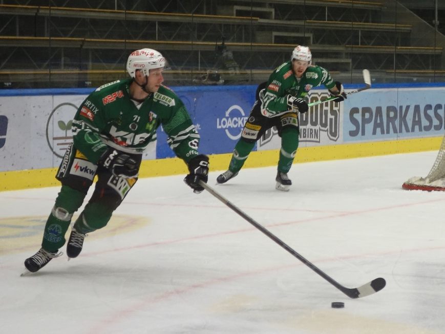 Kai Fässler traf in Linz zur 2:1-Führung.