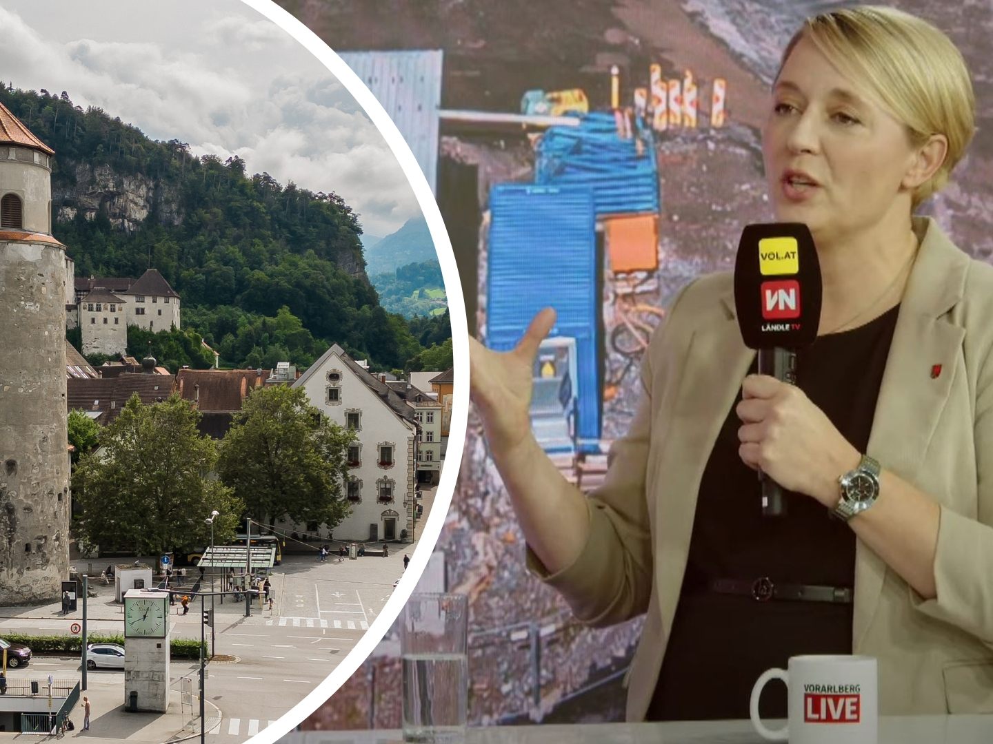 Andrea Kerbleder hat über ihre Sicht auf Gemeinde- Klima- und Familienpolitik gesprochen.