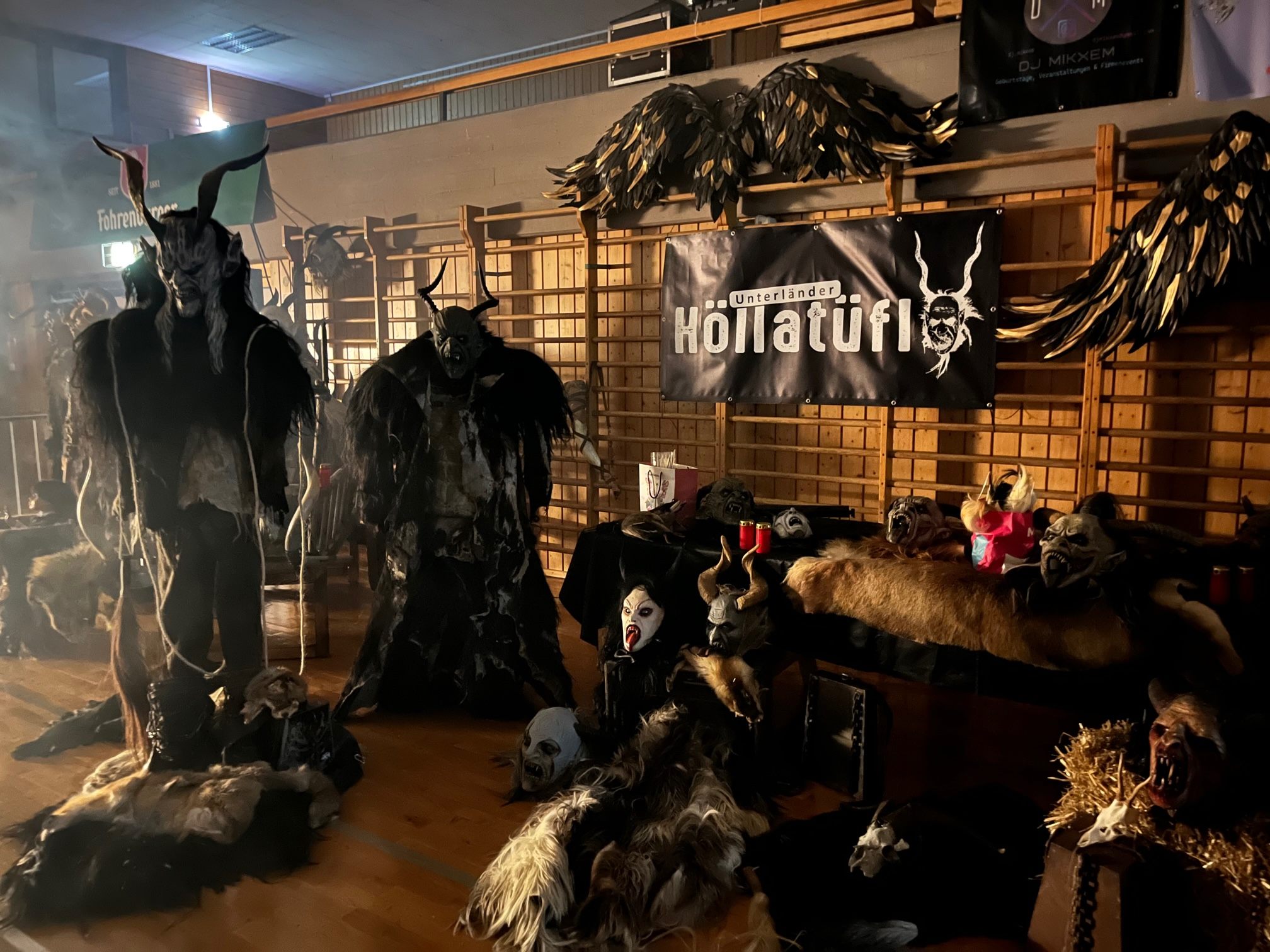 1. Maskenausstellung der Unterländer Höllatüfl in Fußach 1. Maskenausstellung der Unterländer Höllatüfl in Fußach