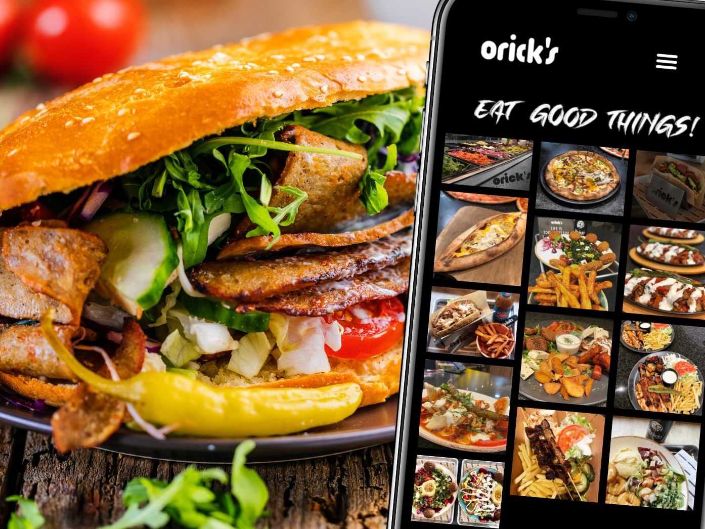 Orick's Street Food überzeugt mit köstlichen Geschmackskombinationen, stylischem Interieur und einem effizienten Service. Orick's Street Food überzeugt mit köstlichen Geschmackskombinationen, stylischem Interieur und einem effizienten Service.