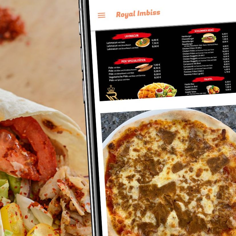 Der Royal Imbiss bietet eine beeindruckende Vielfalt an veganen Gerichten, bringt aber auch köstliche Fleischgerichte auf den Teller.