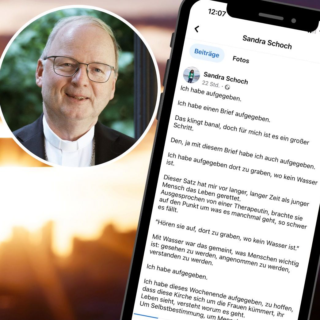 Sandra Schoch macht ihrem Unmut über die Katholische Kirche Luft.