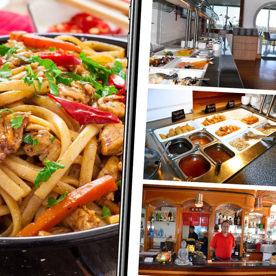 Große Vielfalt: Von klassischen Gerichten à la carte über ein abwechslungsreiches Buffet bis hin zu individuellen Speisen aus dem Wok ist im Tsing Dao alles dabei.