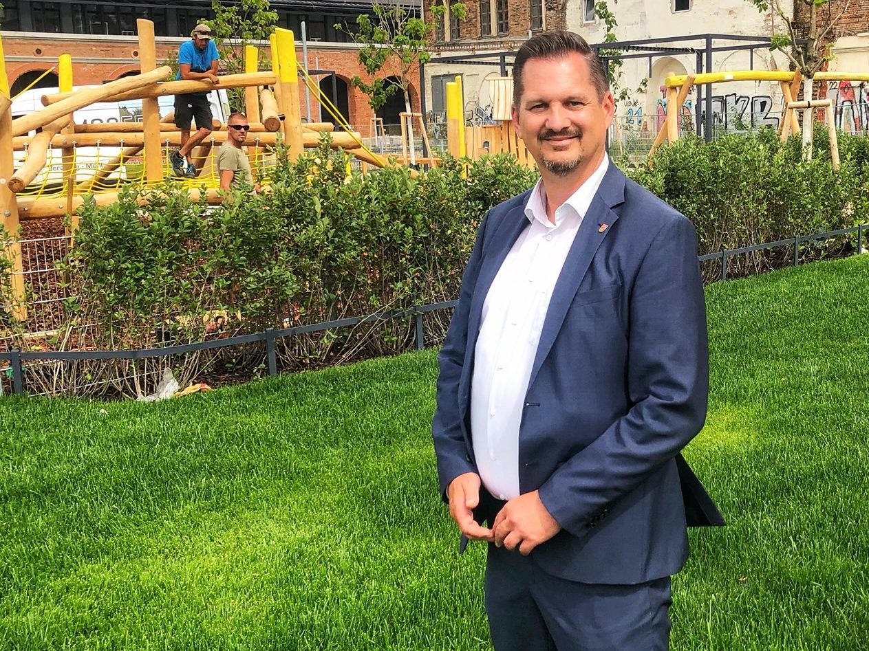 In Wien-Favoriten geht die Parkoffensive weiter.