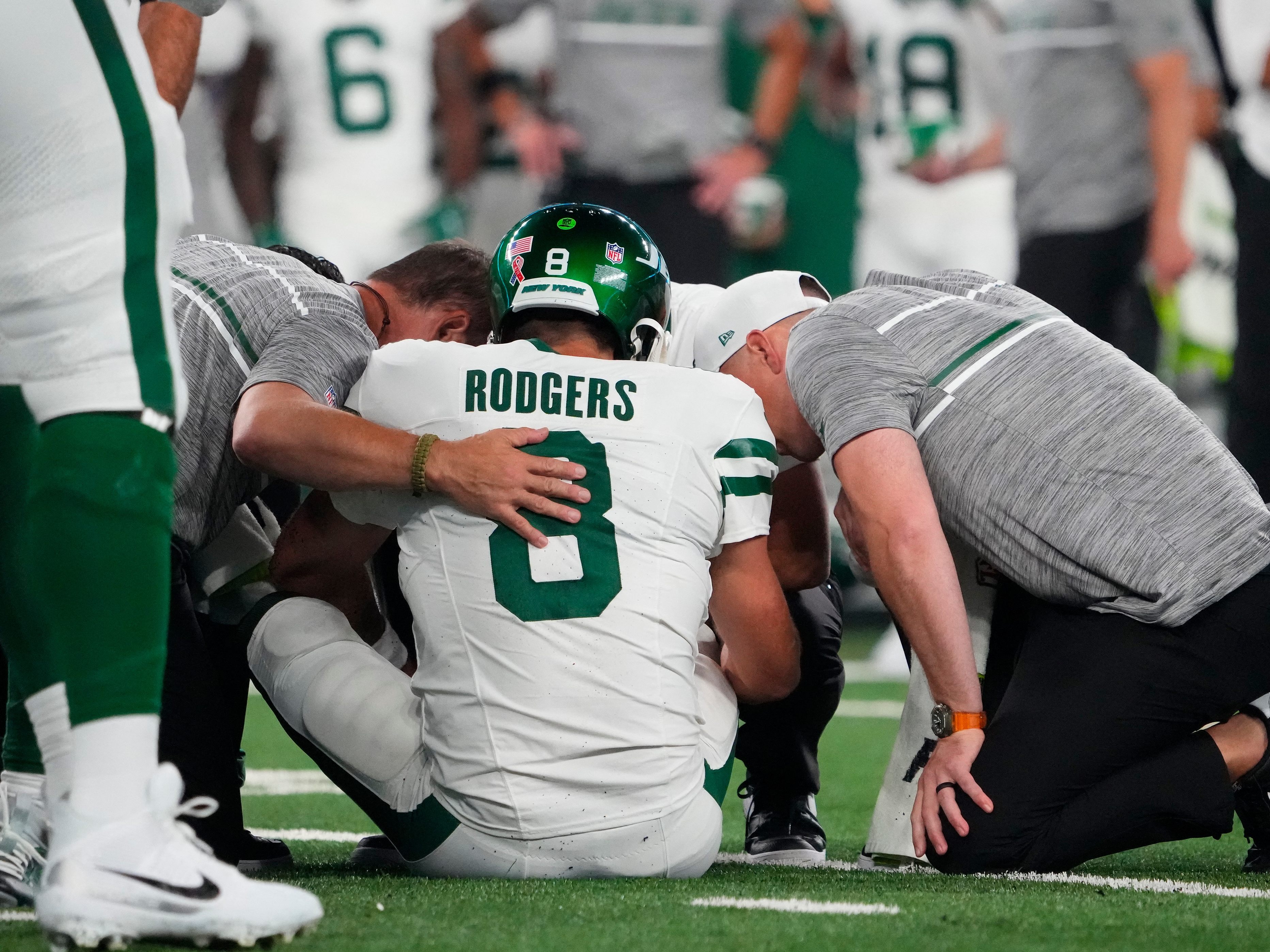 Bitteres Debüt für Aaron Rodgers.