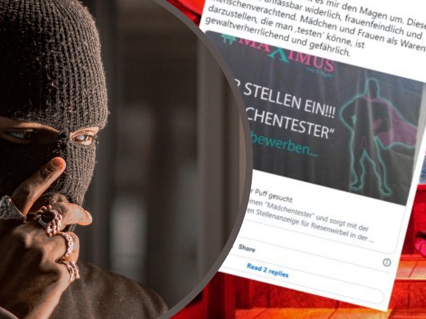 "Mädchentester"-Bordell schockt mit Werbung.