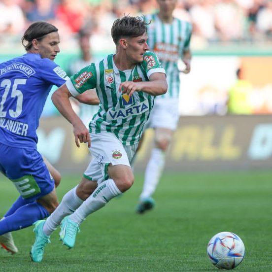 Rapid Wien trifft in der Fußball-Bundesliga im Heimspiel auf Sturm Graz.