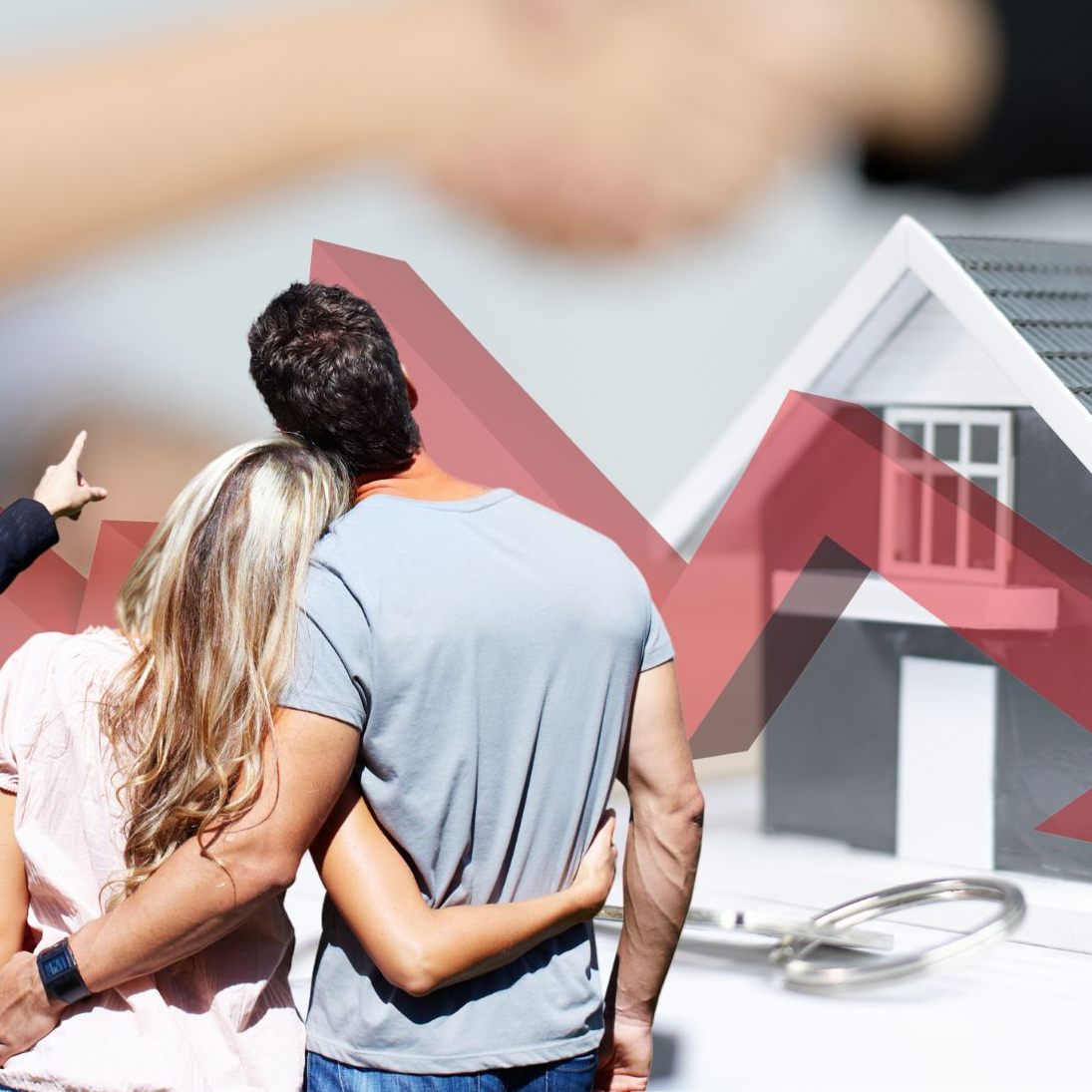 Preise für Bestandsimmobilien um 6 Prozent niedriger