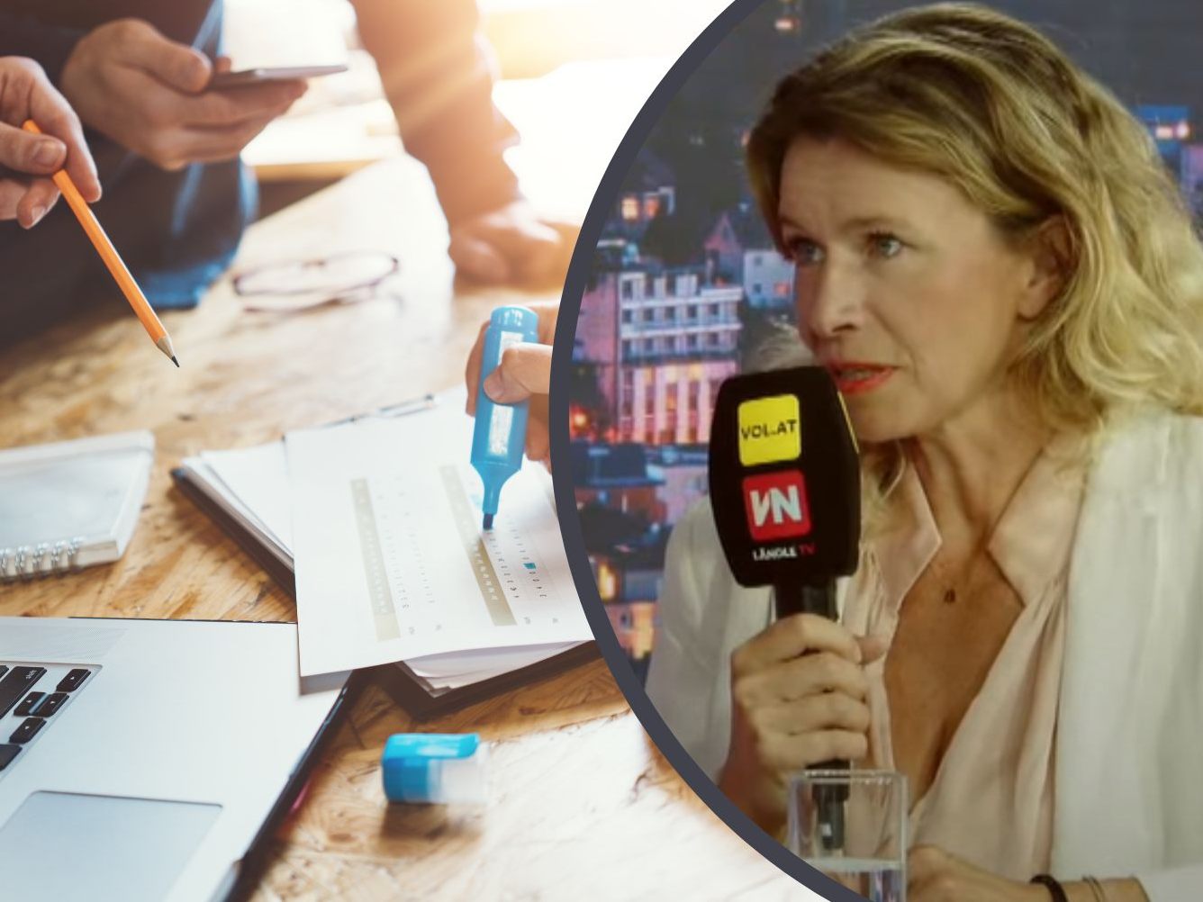 Eva King bei "Vorarlberg LIVE".