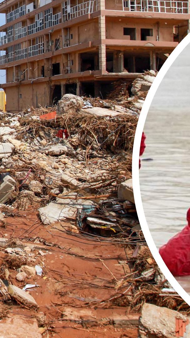 Erste Hilfsgüter eingetroffen - 3.840 Tote alleine in Darna