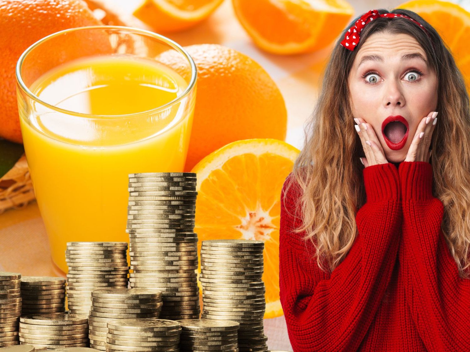 Preis für Orangensaft an US-Rohstoffbörse in einem Jahr fast verdoppelt Preis für Orangensaft an US-Rohstoffbörse in einem Jahr fast verdoppelt