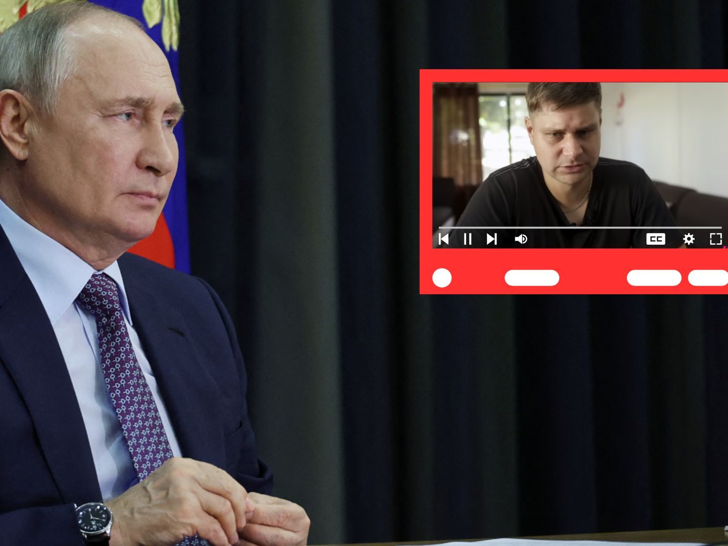 Ex-Wachbeamter packt über Putin aus. Ex-Wachbeamter packt über Putin aus.