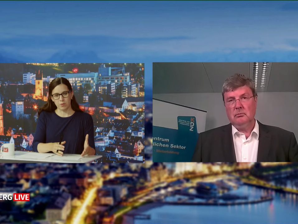Mag. Peter Biwald bei "Vorarlberg LIVE".