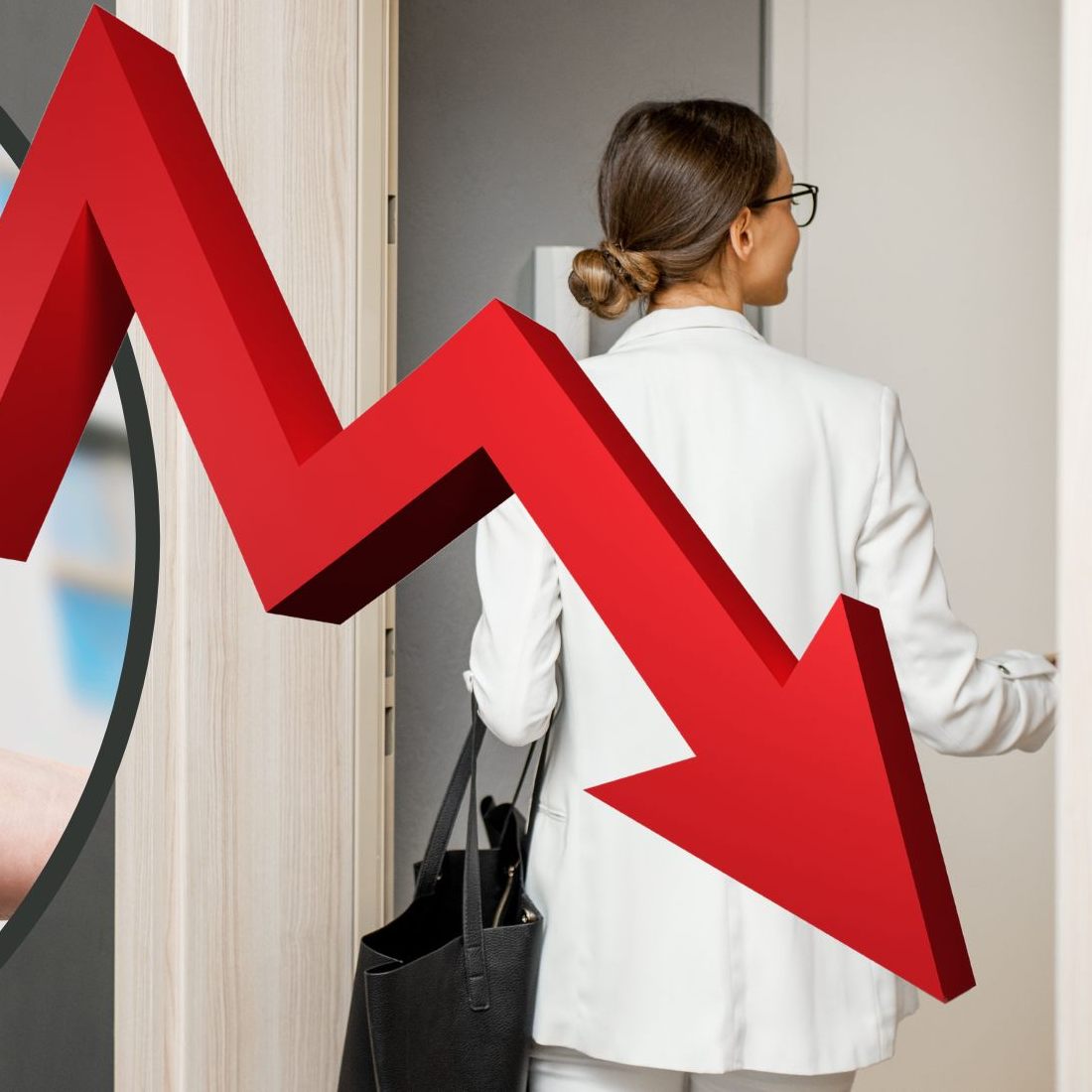 Deutlicher Rückgang bei verkauften Wohnungen