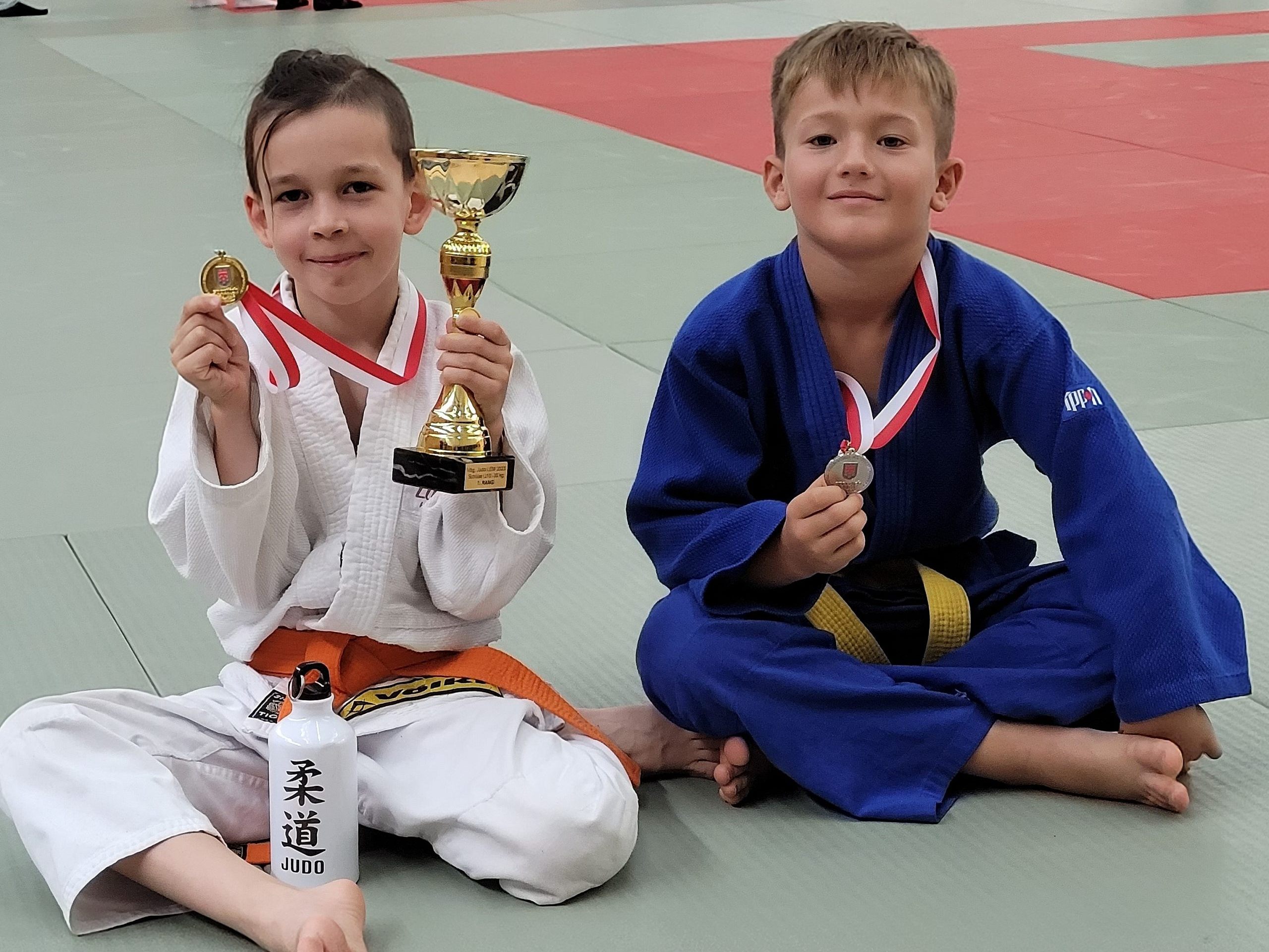 In der U10-Klasse errangen Luis Höfel (Gold) sein Vereinskollege Luis Baurenhas (Silber) Medaillen für den UJC Dornbirn.