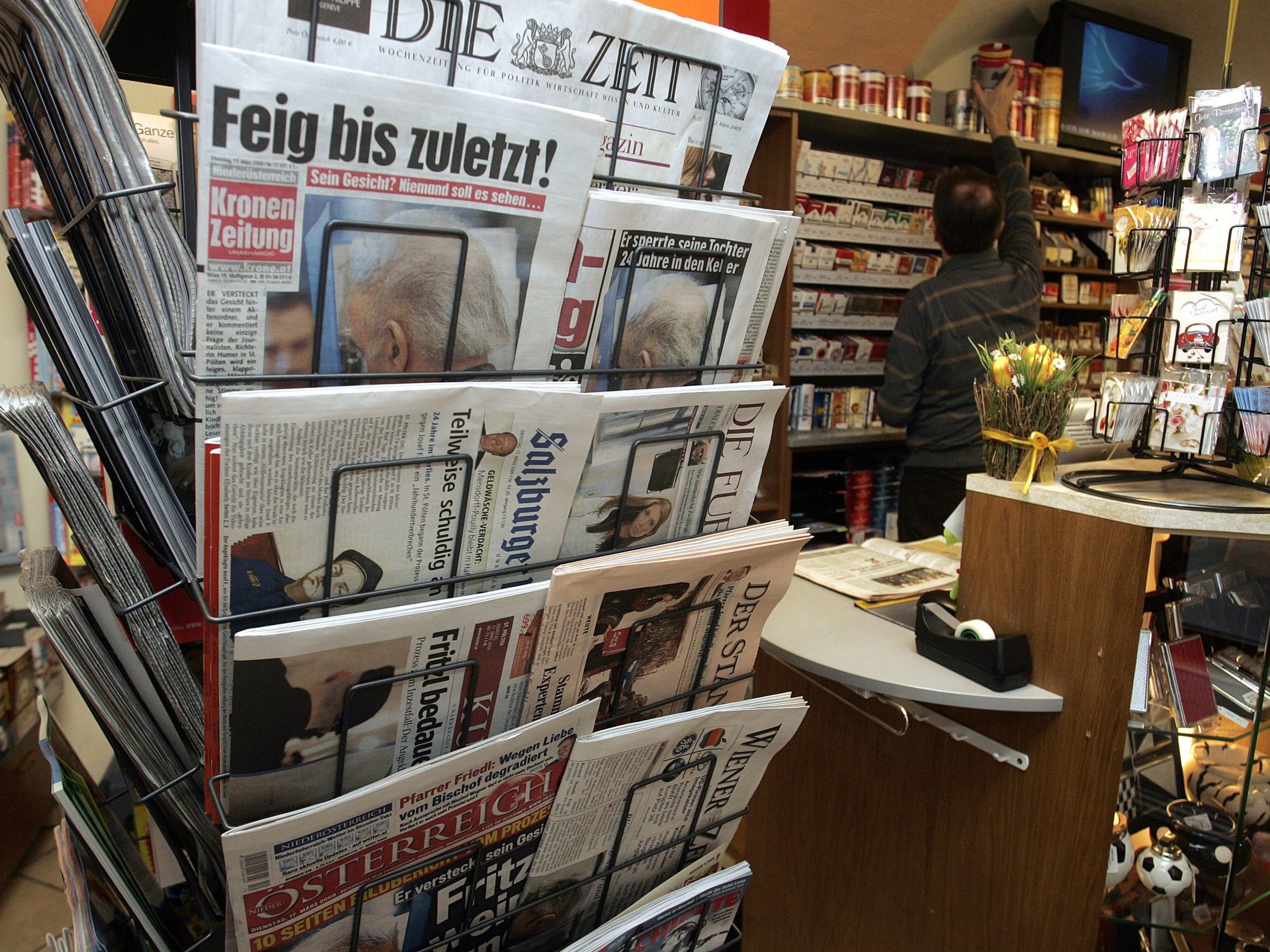 52 Prozent der über 14-jährigen Österreicher lesen täglich eine Tageszeitung.