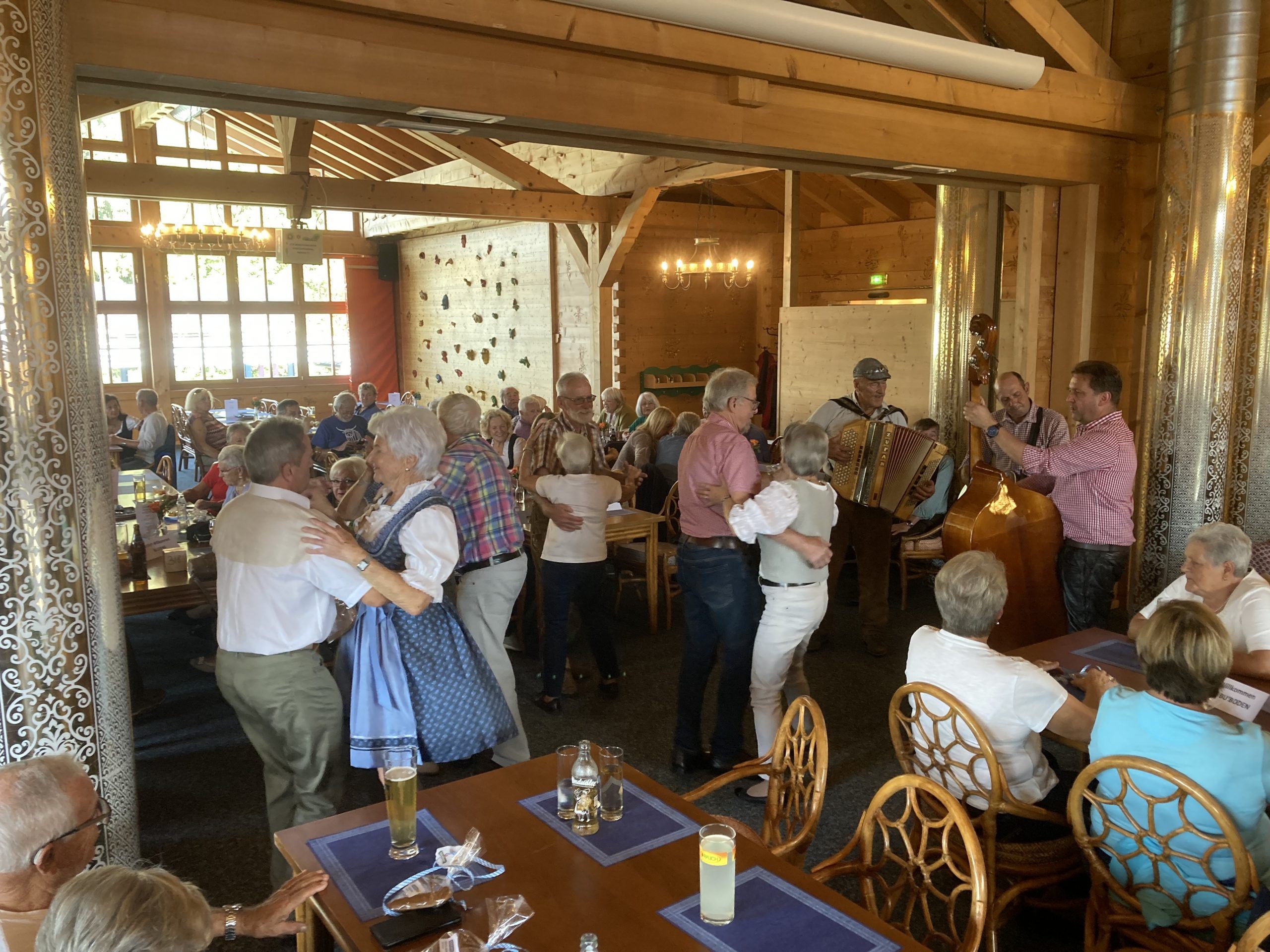 Die Alpenrammler sorgten für eine tolle Stimmung