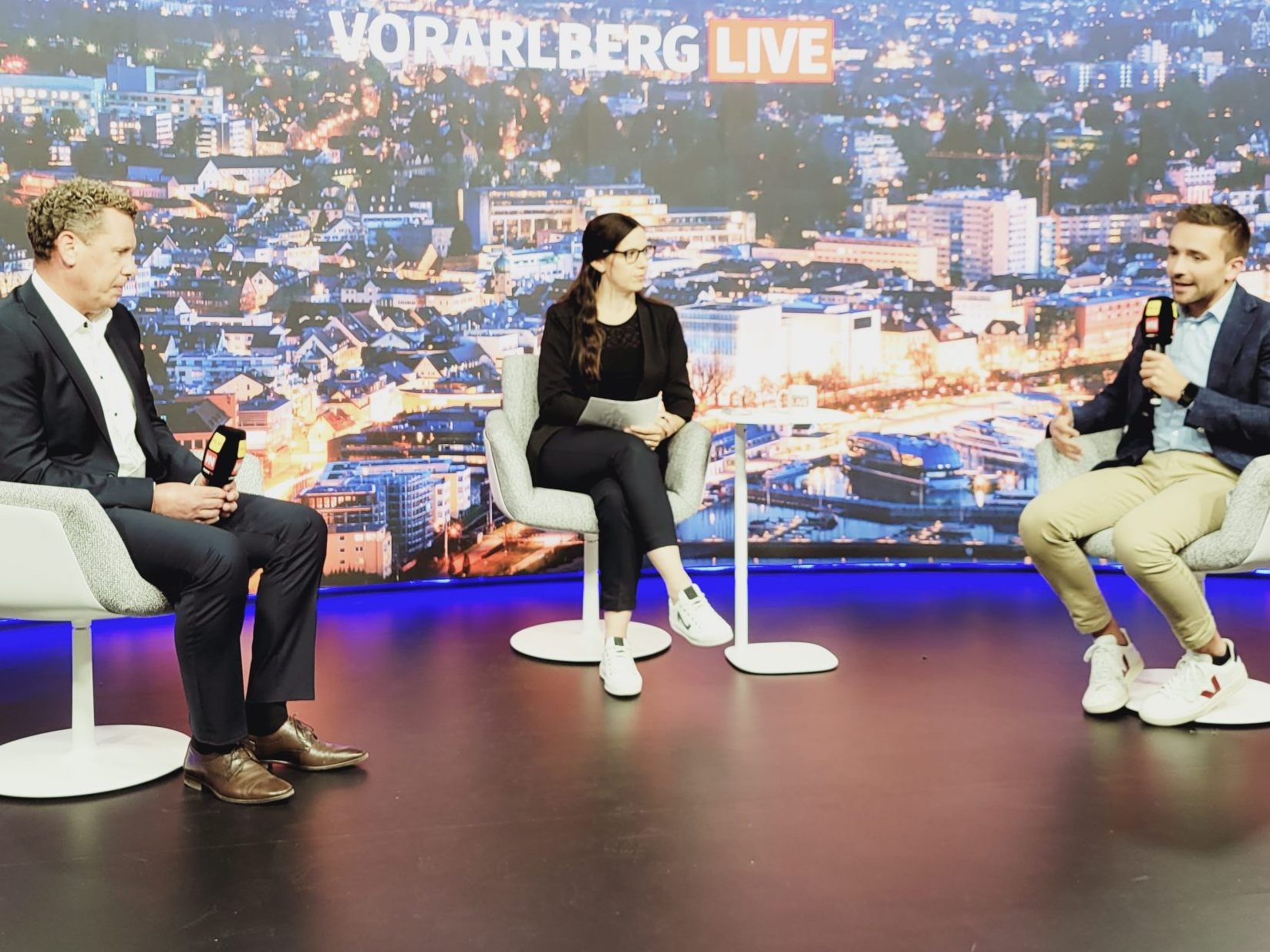 Bernhard Heinzle und Christian Zoll waren am Donnerstag zu Gast in "Vorarlberg LIVE".