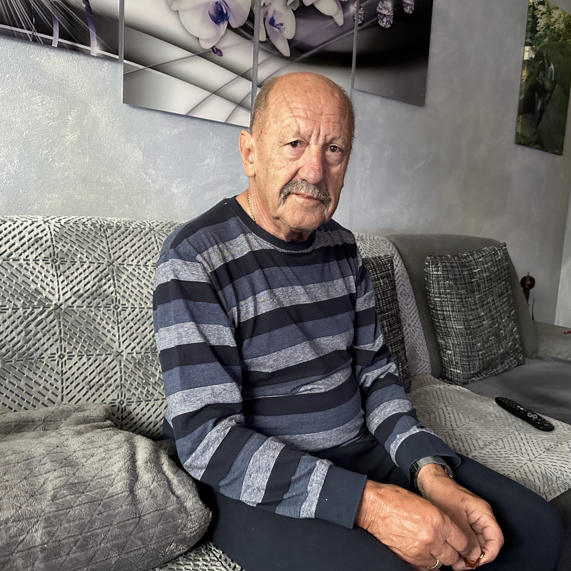 Günther Schriebl aus Ems erlebte den Vorfall von seiner Wohnung aus.