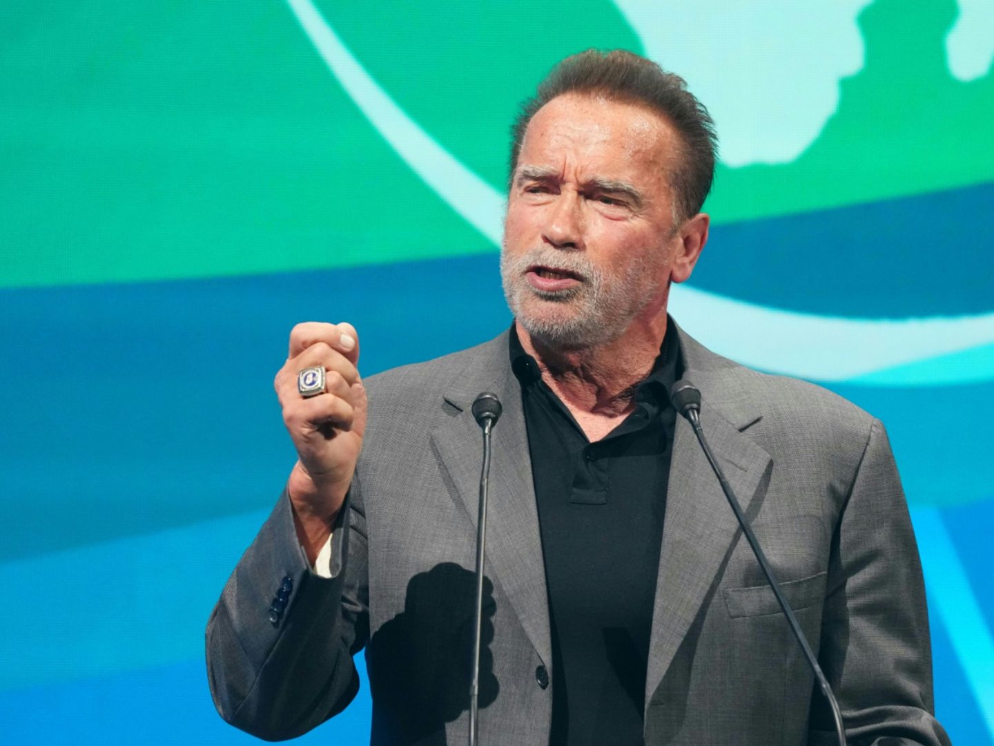Schwarzenegger fordert, Kinder nicht zu verhätscheln, sondern sie zu lehren, durch Widerstand und Kampf wahre Stärke zu entwickeln. Schwarzenegger fordert, Kinder nicht zu verhätscheln, sondern sie zu lehren, durch Widerstand und Kampf wahre Stärke zu entwickeln.