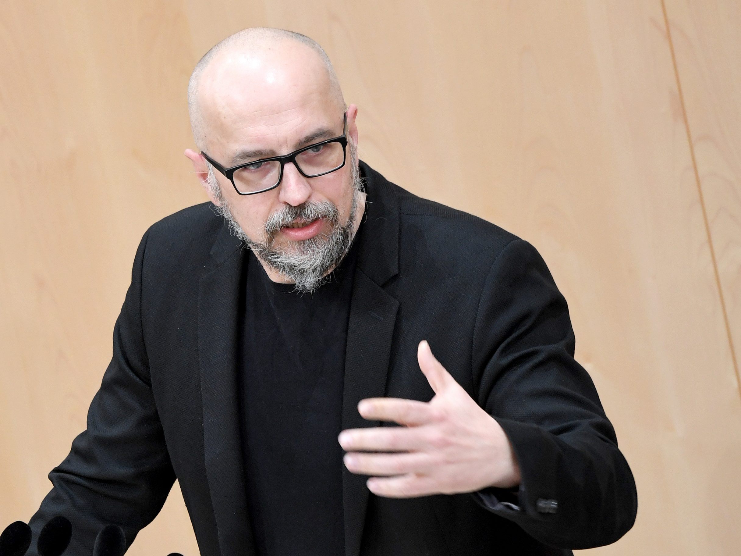 EU-Wahl 2024: Reimon will für Grüne antreten. EU-Wahl 2024: Reimon will für Grüne antreten.