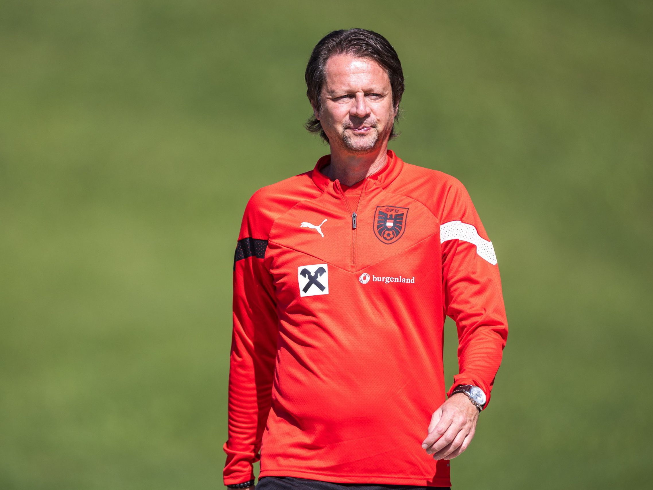 Österreich bekommt es am Montag mit Aserbaidschan zu tun. Im Bild: ÖFB-Sportdirektor Schöttel. Österreich bekommt es am Montag mit Aserbaidschan zu tun. Im Bild: ÖFB-Sportdirektor Schöttel.