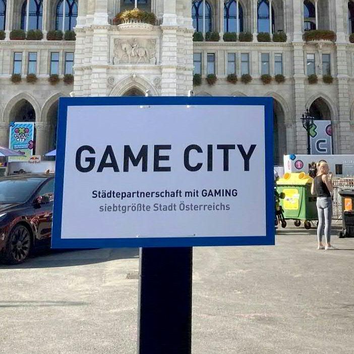 Das Wiener Rathaus steht wieder ganz im Zeichen der "Game City"