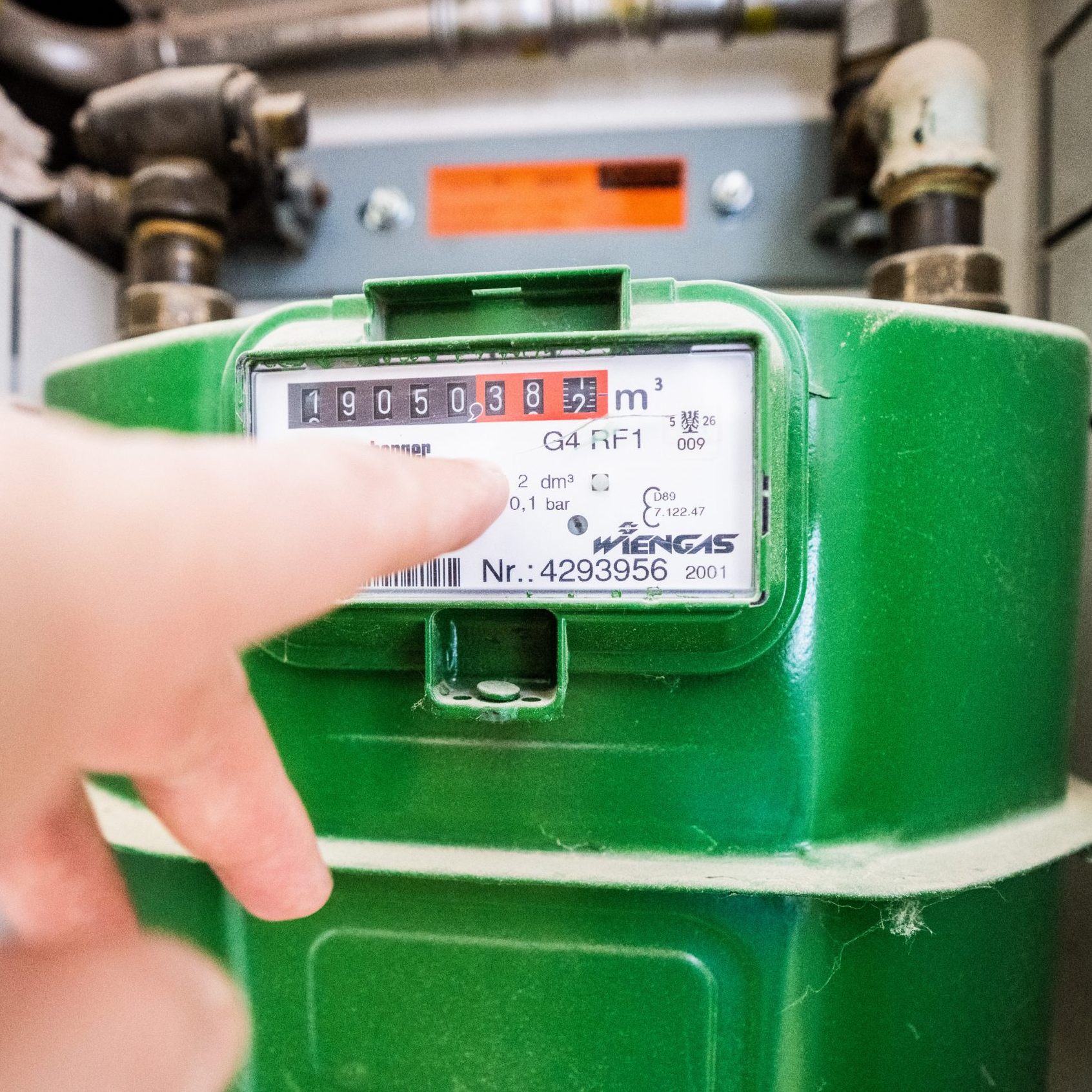 Der Gas-Großhandelspreisindex steigt im November.