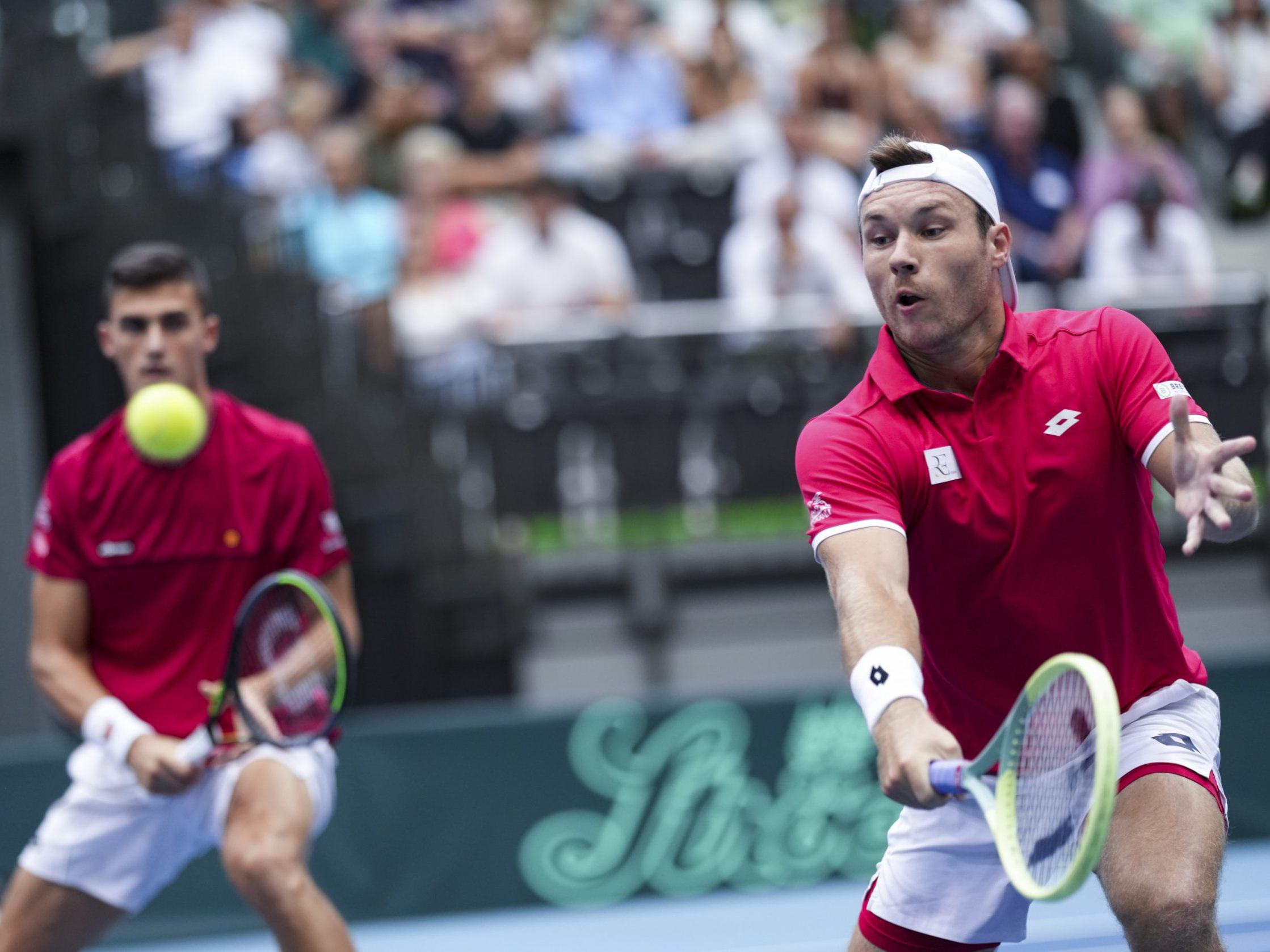 Titelverteidiger Erler/Miedler in Wien gegen Ofner/Oswald.