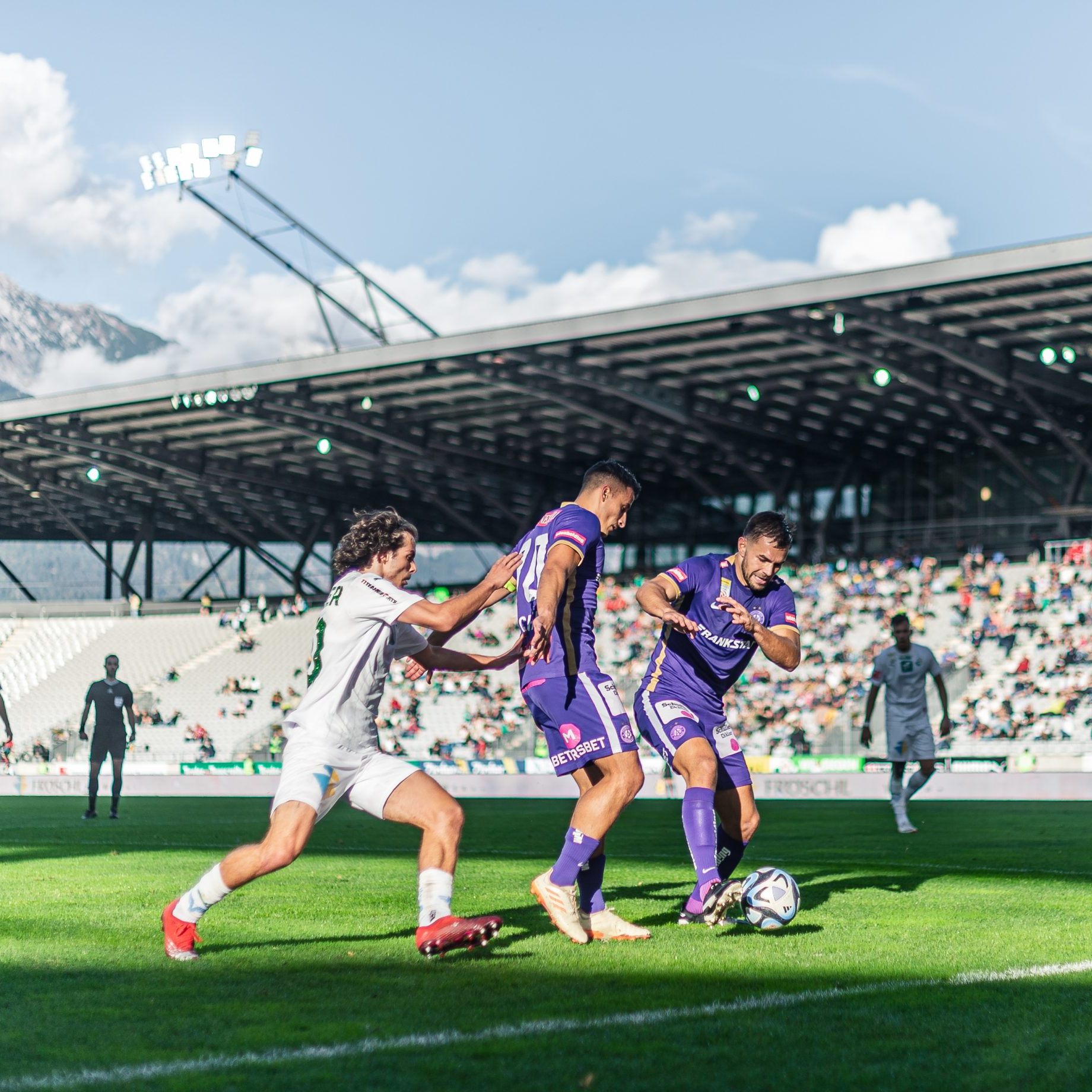 Austria Wien traf am Sonntag auf die WSG Tirol.