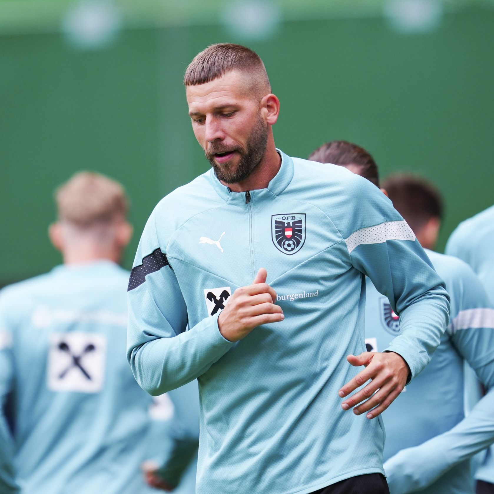 Das ÖFB-Team startet in Baku ohne Guido Burgstaller in der Start-Elf.