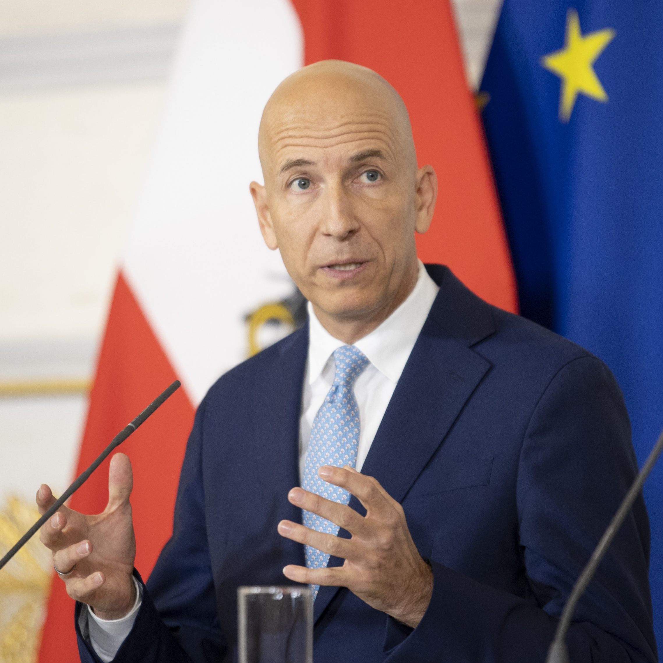 Kocher ist über den Inflationsrückgang erfreut.