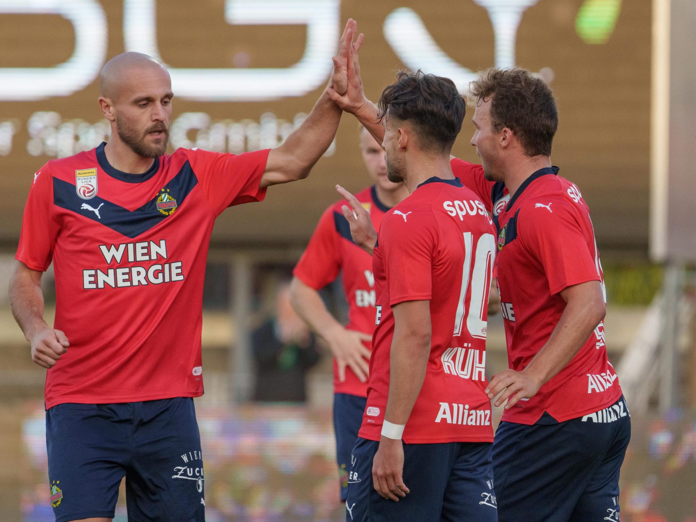 Rapid Wien war im Ländle nicht zu stoppen. Rapid Wien war im Ländle nicht zu stoppen.