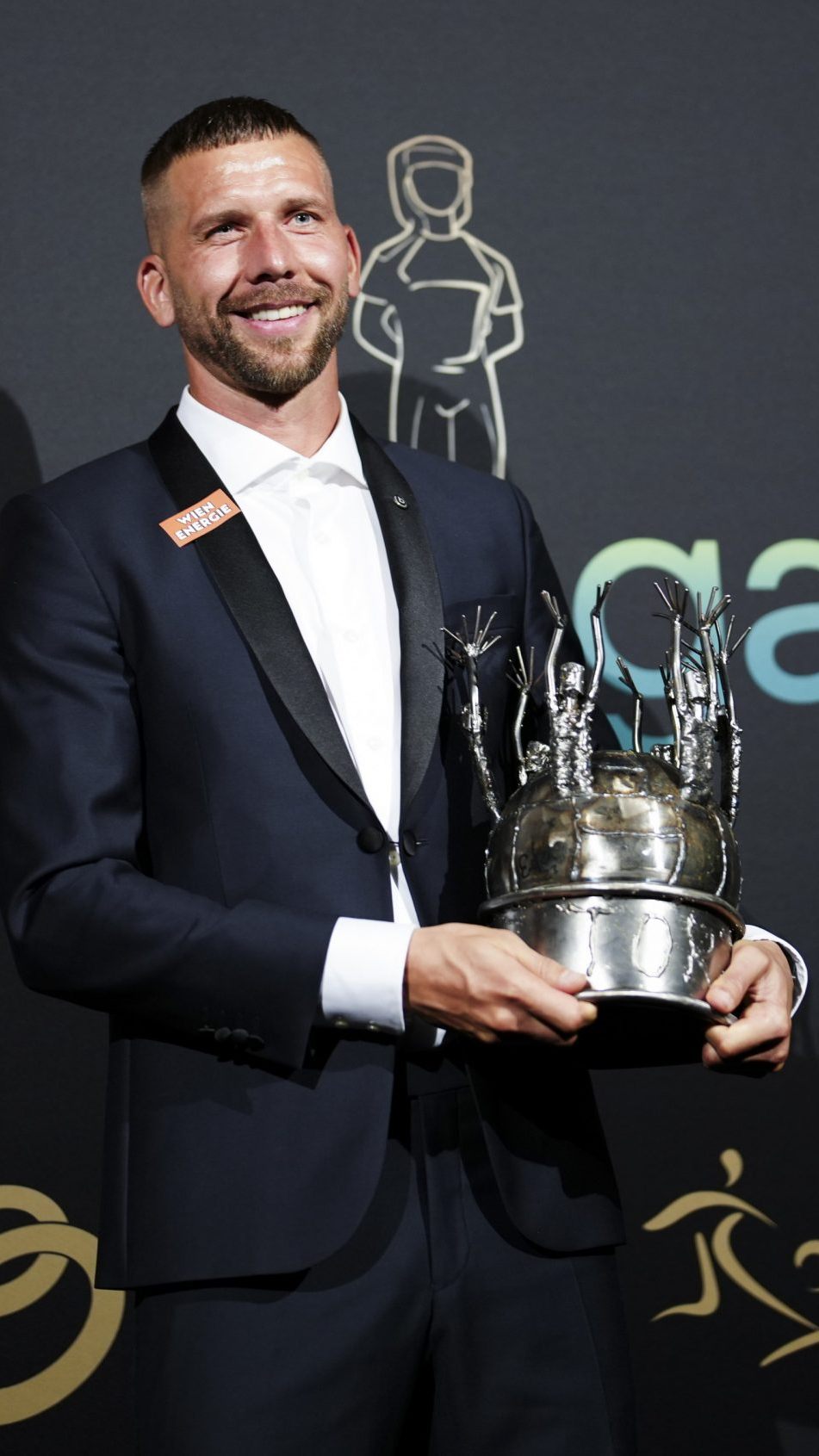 Guido Burgstaller bei der Bruno-Gala.