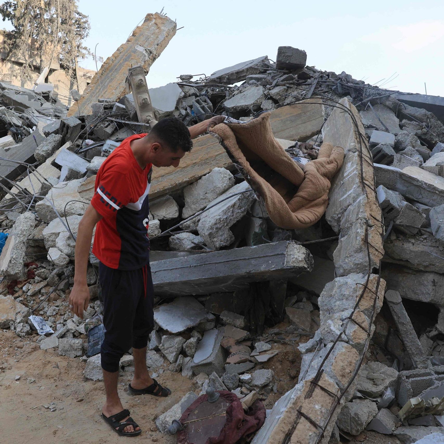 Krieg und Zerstörung im Gaza-Streifen