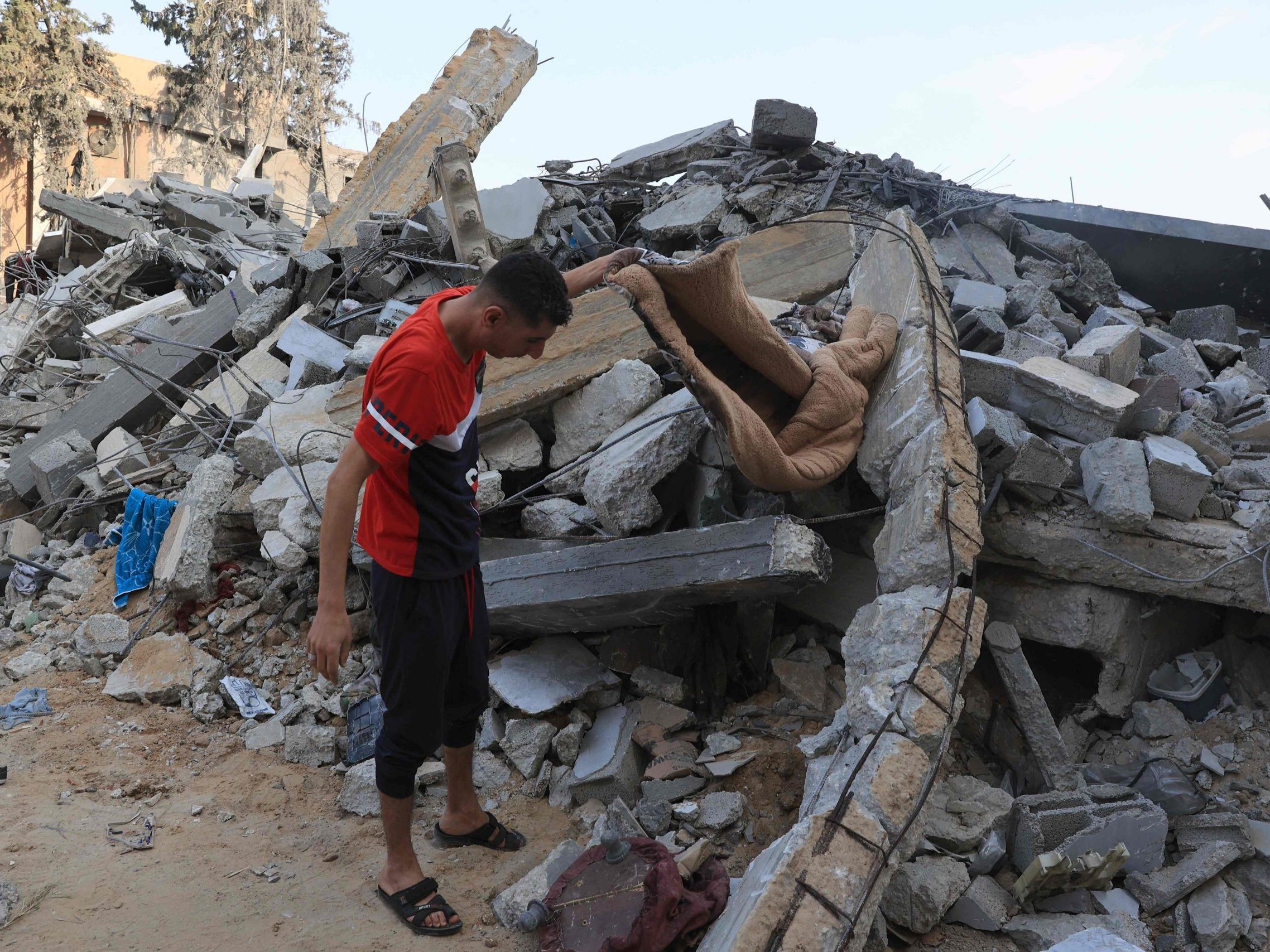 Krieg und Zerstörung im Gaza-Streifen